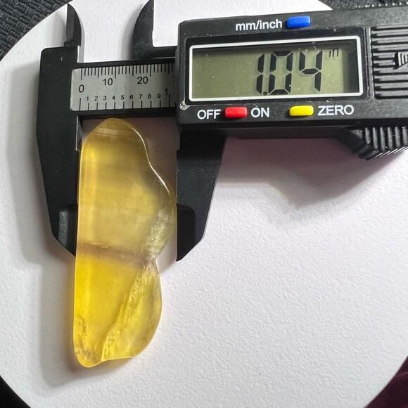 Yellow Fluorite Crystal Cloud Carving‎ - Picture 9 of 11